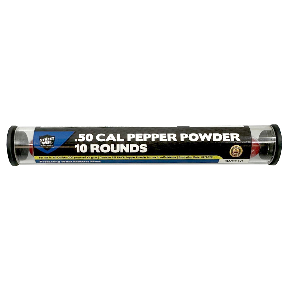 Streetwise .50 Cal 5% PAVA Pepper Ball 10 Rounds
